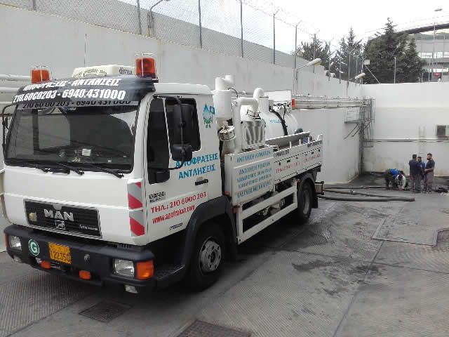Απόφραξη αποχέτευσης Αθήνα